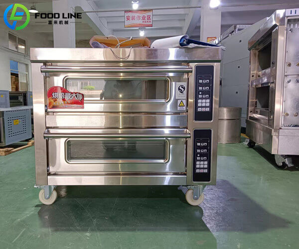 2 layer deck oven commercial