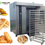 32 64 trays rotary oven for bakery