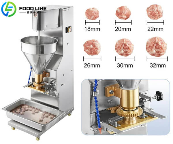 automatic meatball forming machine