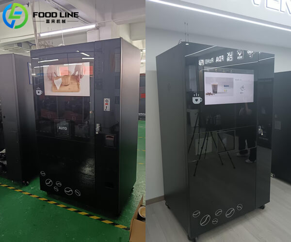bean to cup coffee vending equipment