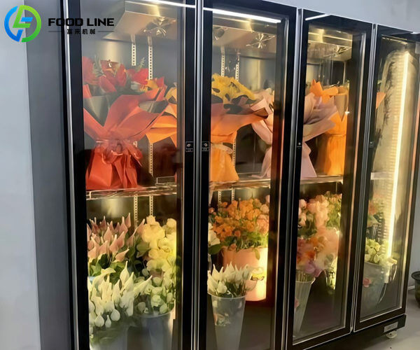 best selling flower display showcase