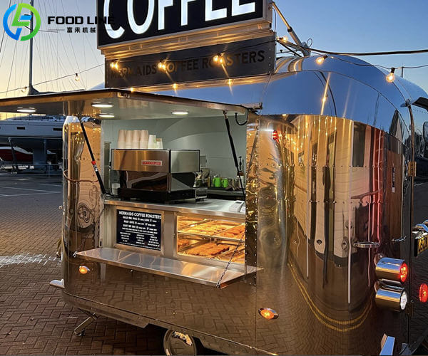 coffee business in an airstream trailer