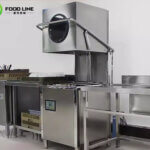 commercial hood dishwasher