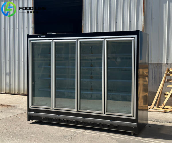 energy efficient cold food display cabinet