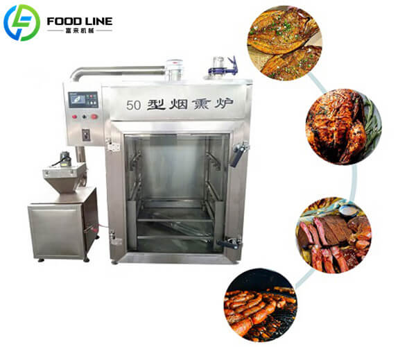 energy saving model commercial smoker oven
