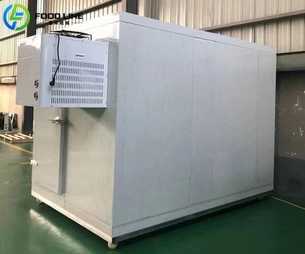 food grade refrigerated storage room