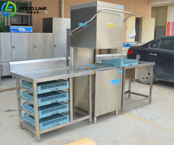 high temp dishwasher door type