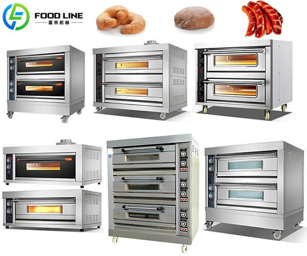 multi deck oven for commercial use