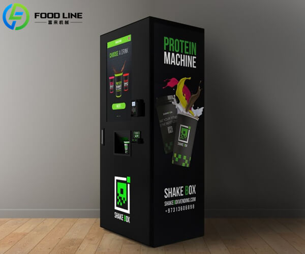 nutritional protein shake dispenser machine