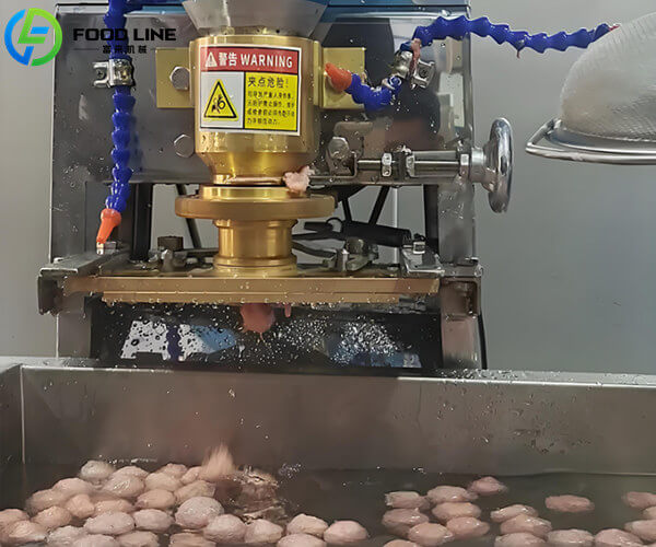 precision meatball making