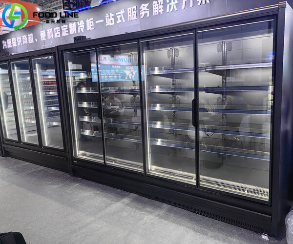 refrigerated cabinet for vegetable cake