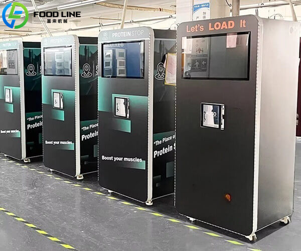 self serve protein powder dispenser machine