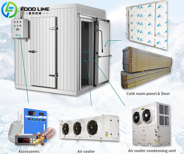 walk in cold storage for food