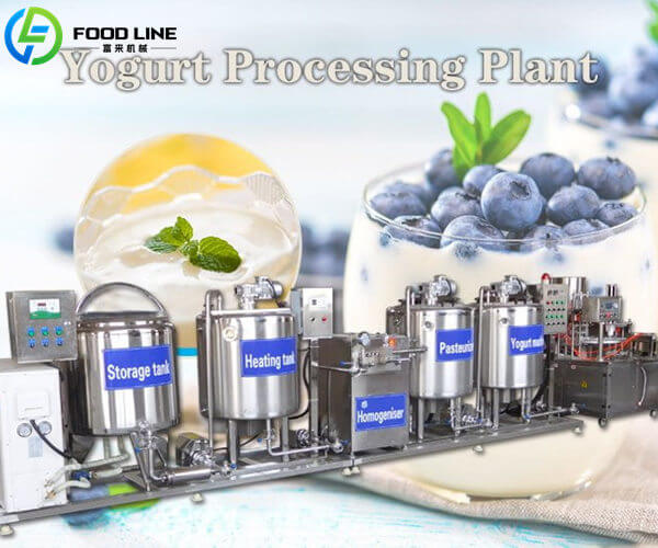 yogurt processing line