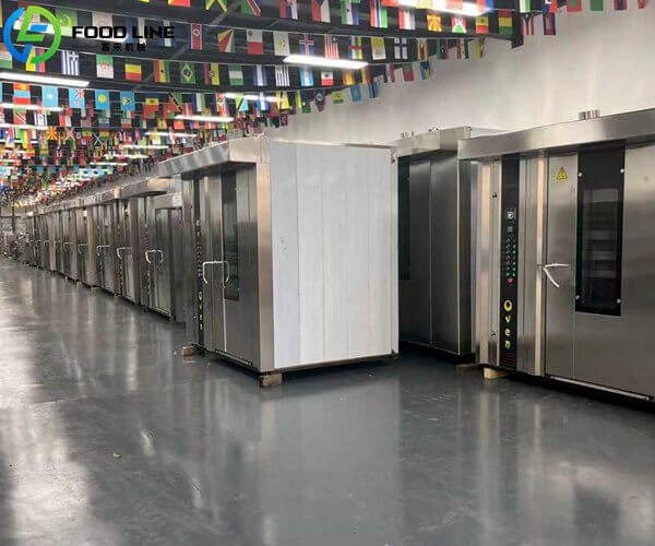 commercial bread baking rotary oven