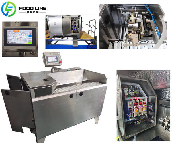 commercial shrimp peeling and deveining machine