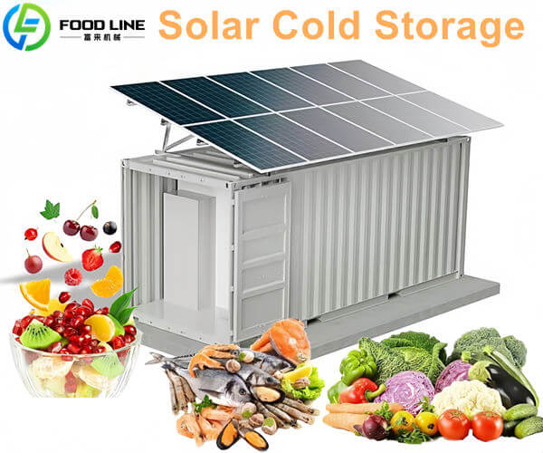 eco friendly solar cold storage