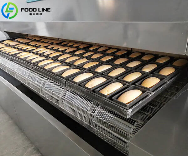 electric tunnel oven for hot bread biscuit cake
