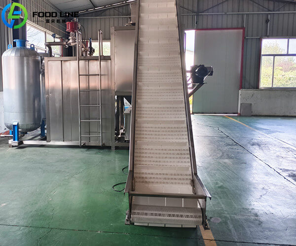 heavy duty steam peeling system for sale