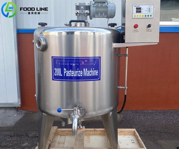 high quality pasteurizing tank 200l