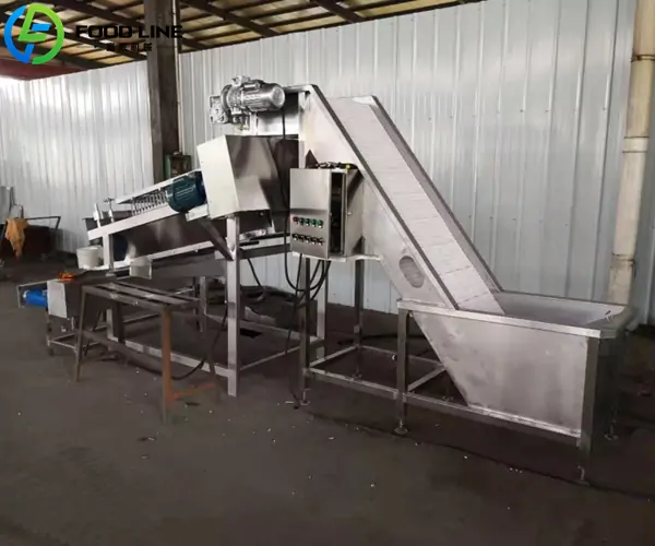 industrial automatic prawn peeler for prawn processing