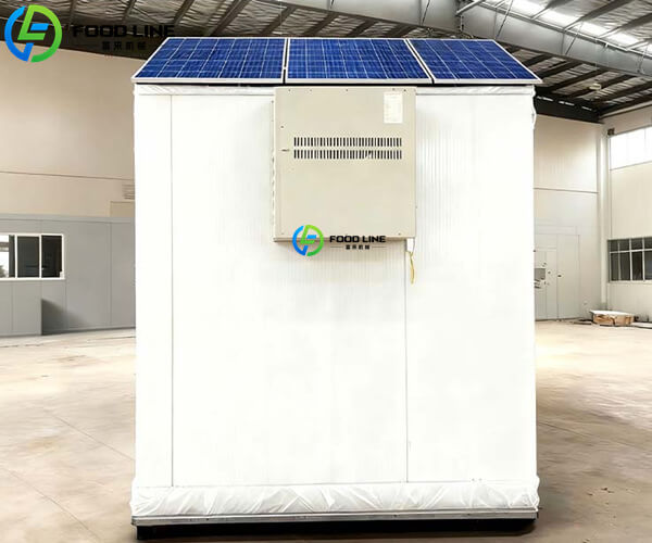 low energy solar cooling system