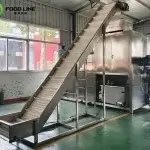 potato steam peeler for bulk potato processing