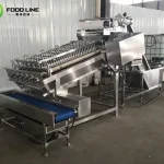 80kg/h Prawn Peeling Machine Sold to the US prawn peeling machine for industrial use