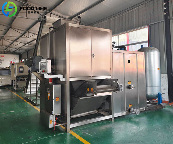 root vegetable steam peeler for potatoes carrots