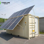Solar Powered Cold Room Sold to the UAE solar powered refrigerated container for sale