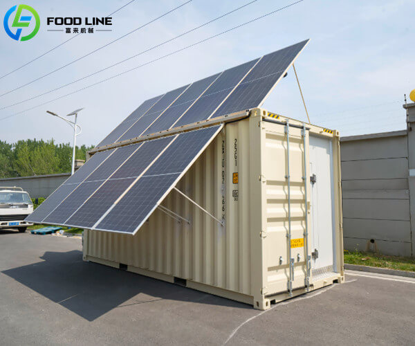 solar powered refrigerated container for sale