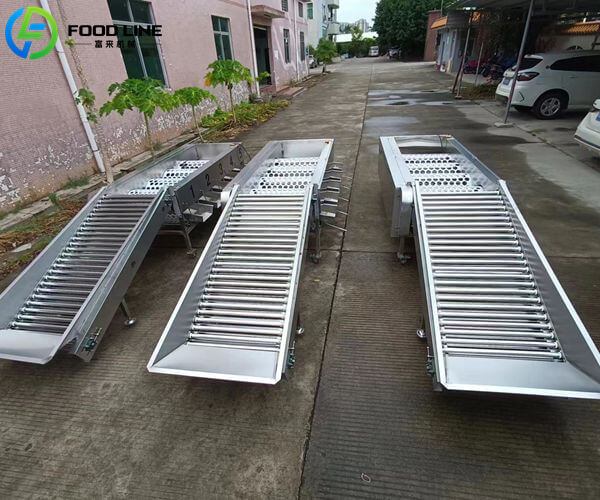 stainless steel round fruit sorting machine