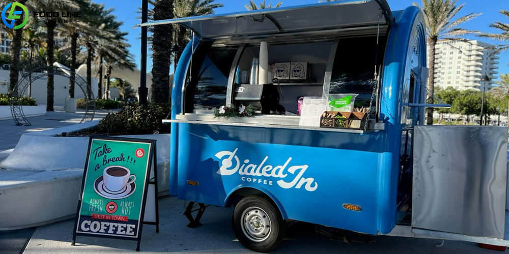 start your coffee business with custom trailer