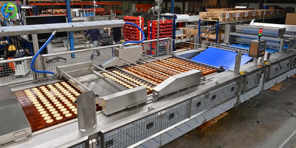 automated dorayaki production line