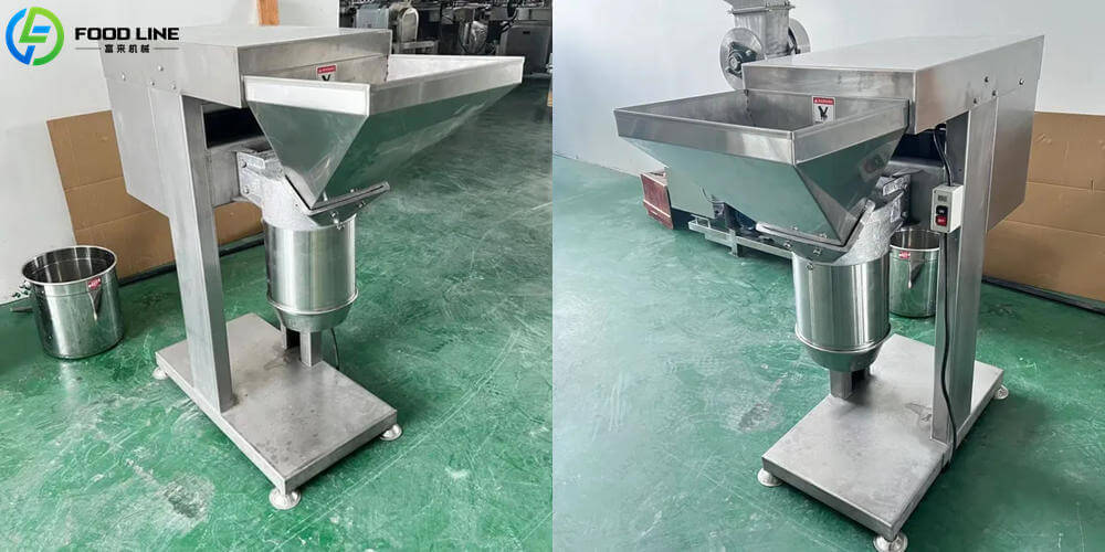 automatic mashed ginger garlic potato pepper machine