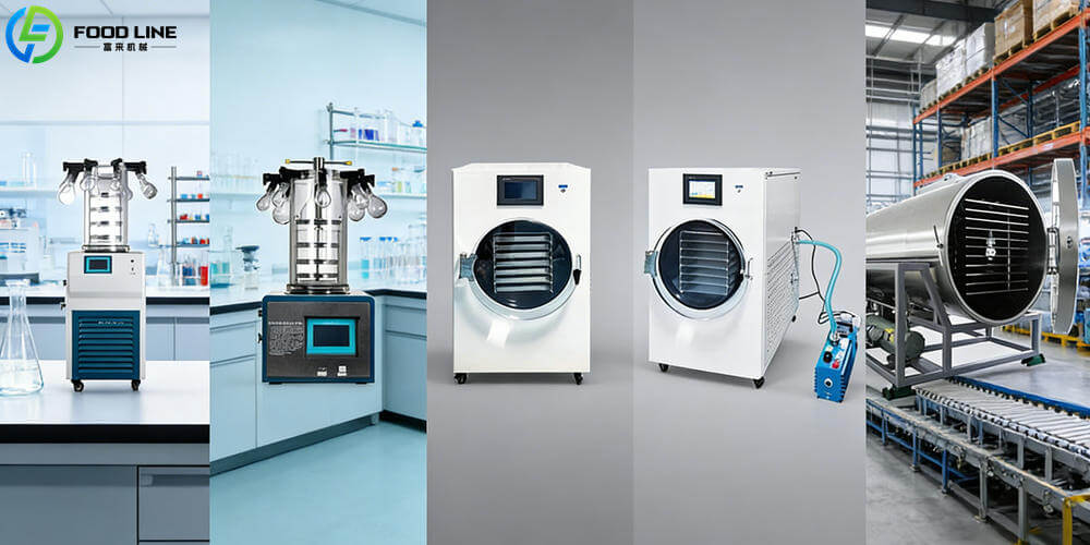 available freeze drying machines