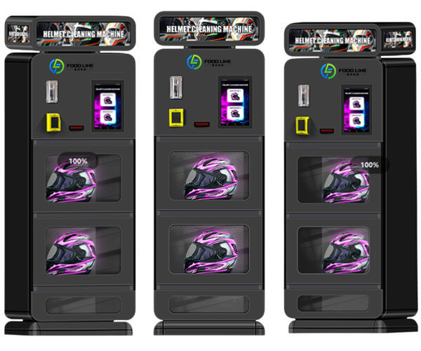 double chamber helmet cleaning equipment