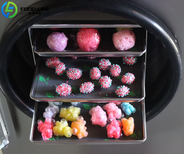 dry freeze candy machine