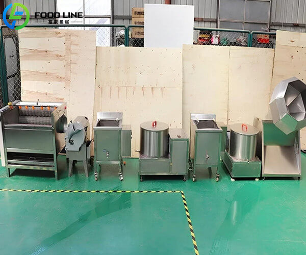 fried food machine line for sale