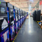 helmet cleaning vending machine in factory