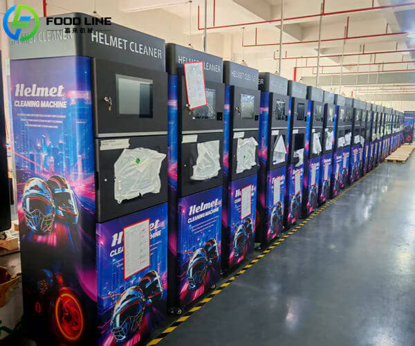 helmet washing machine to be delivered