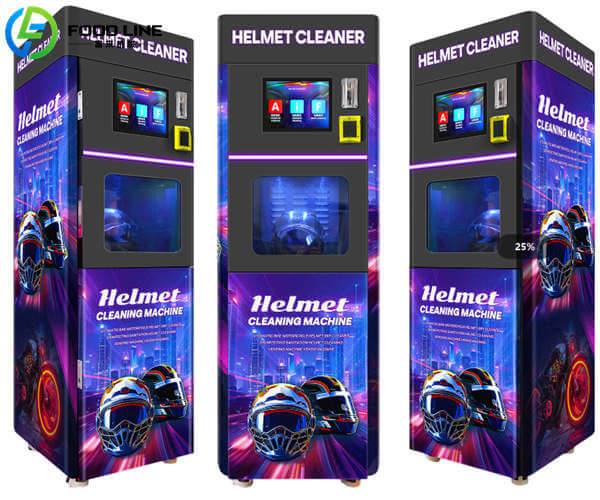 single chamber helmet cleaning machine