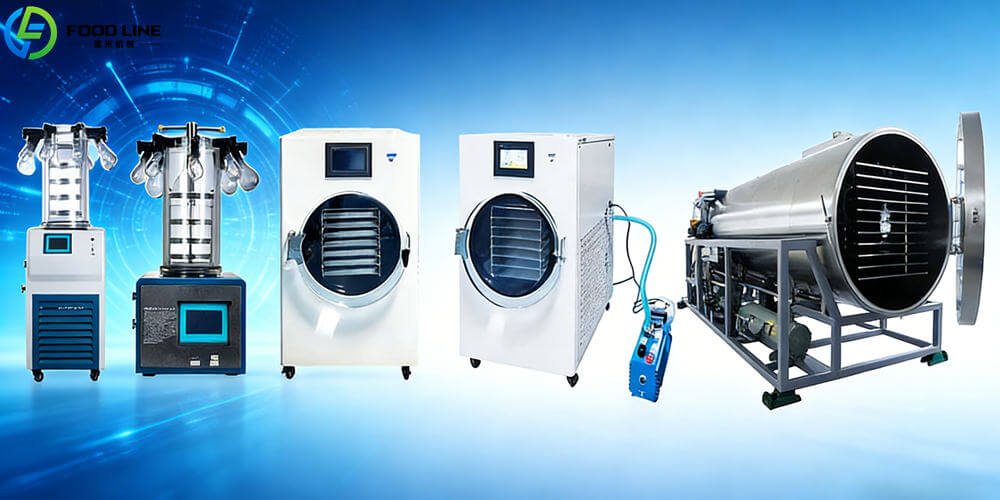 types of freeze dryers
