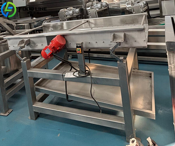 vibration dewatering machine for french fries