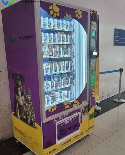 automatic cat food vending machine