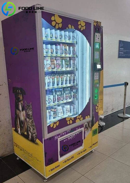 automatic cat food vending machine