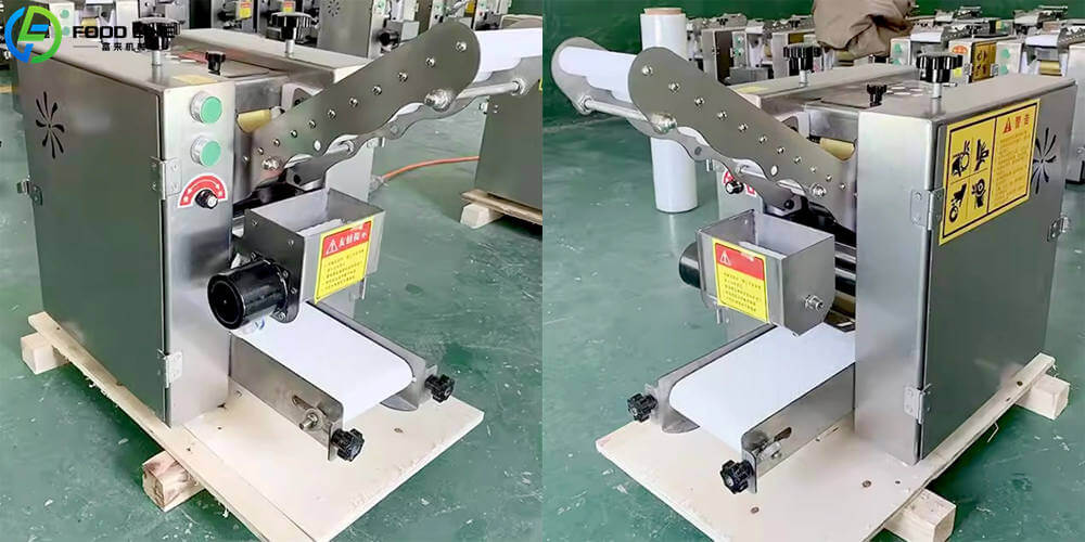 automatic dumpling skin machine for sale