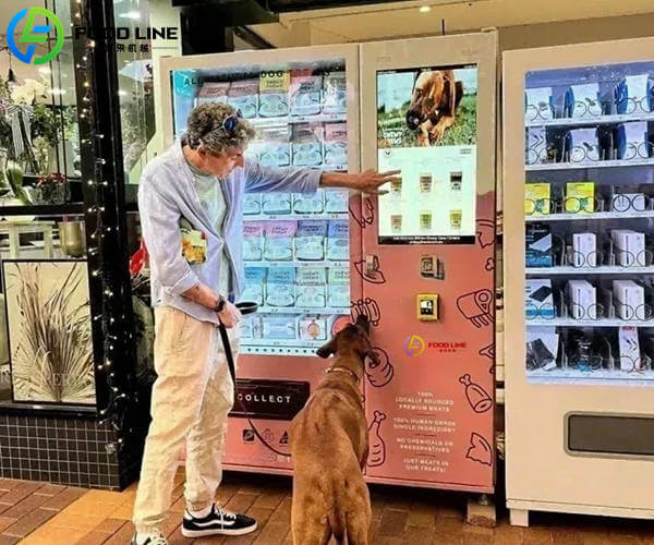 automatic vending machine for dog treats