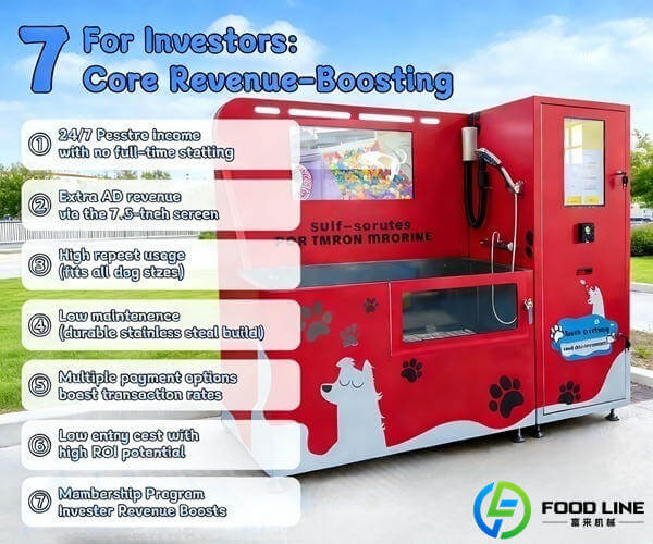 benefits of investing in foodline dog wash device