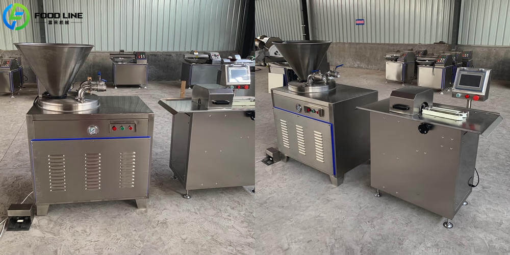 sausage filling machine tying machine